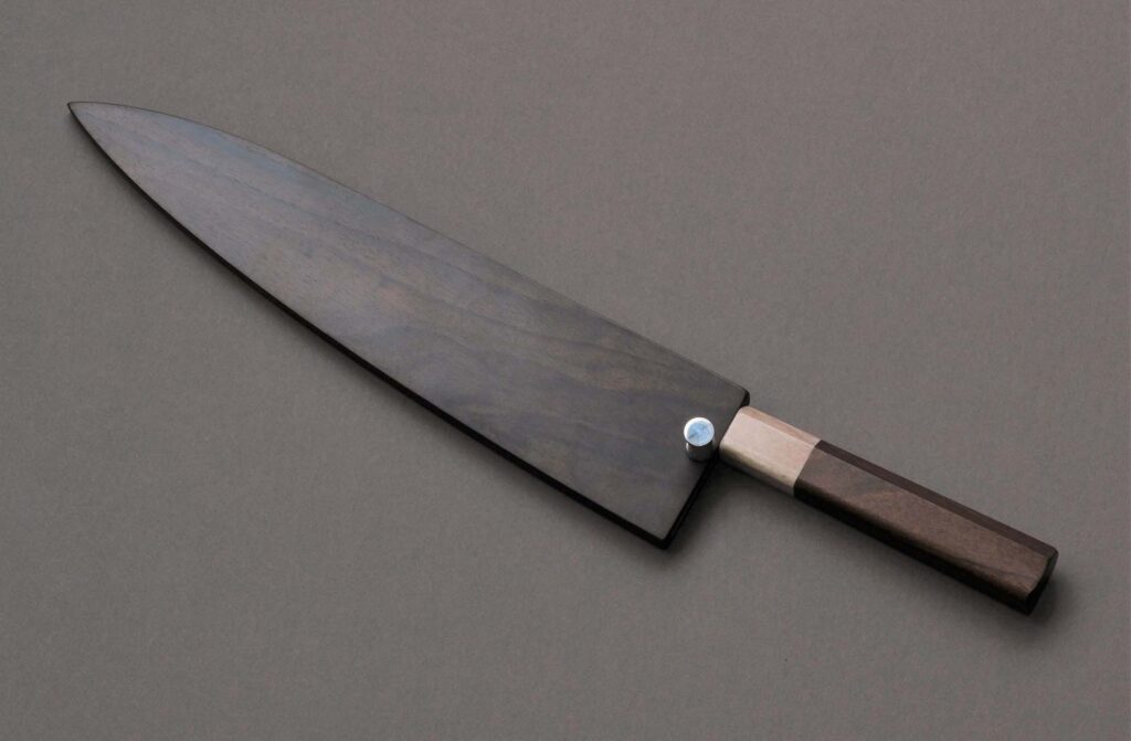 Chefkochmesser 450 Lagen Damast mit Hohlschliff "Copper"